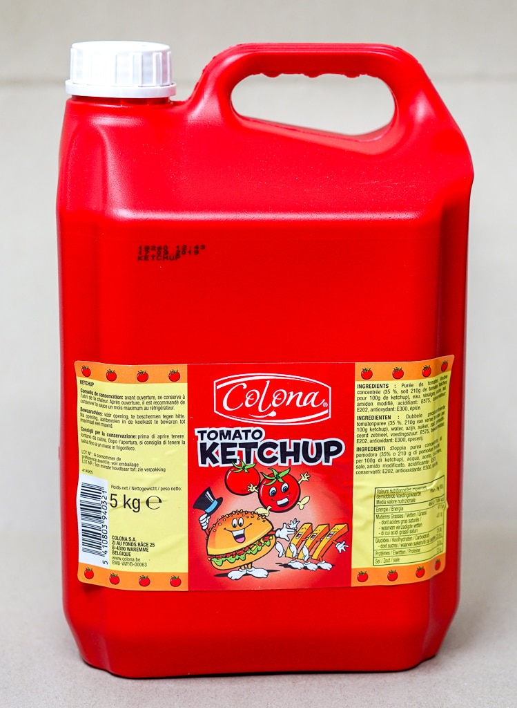 Ketchup bidon