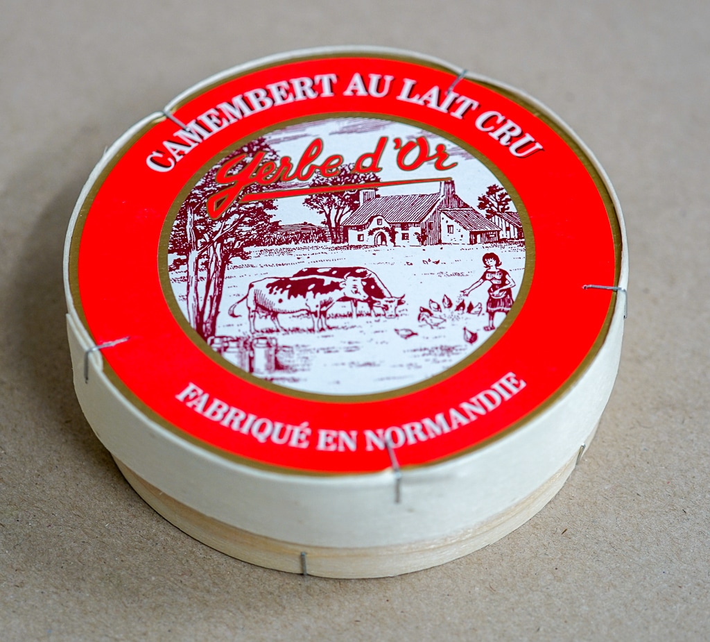 Camembert LAIT CRU 1ER PRIX GERBE D OR